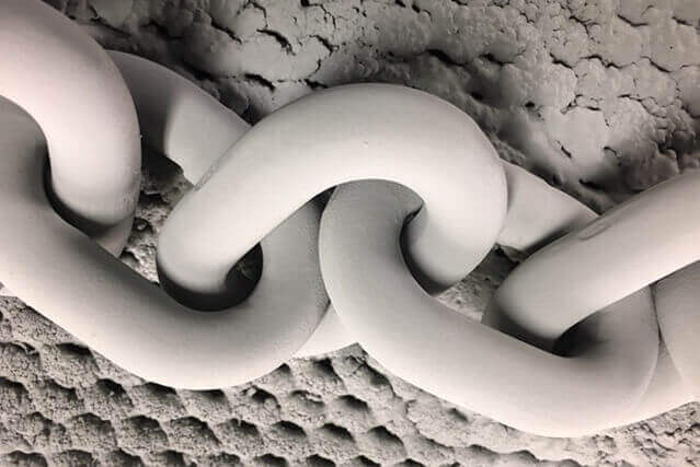 Close up of PC Chain